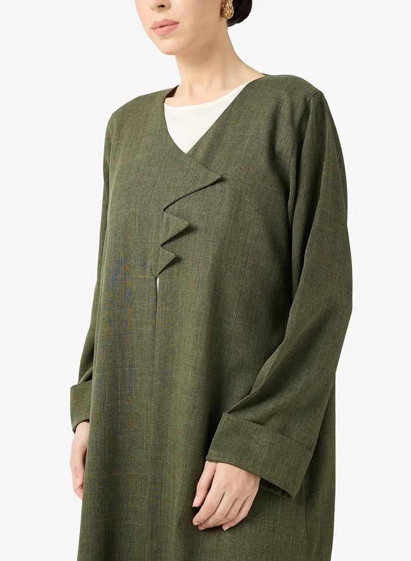 hayas closet  Open Abaya With Sheila for Women | Best Price UAE